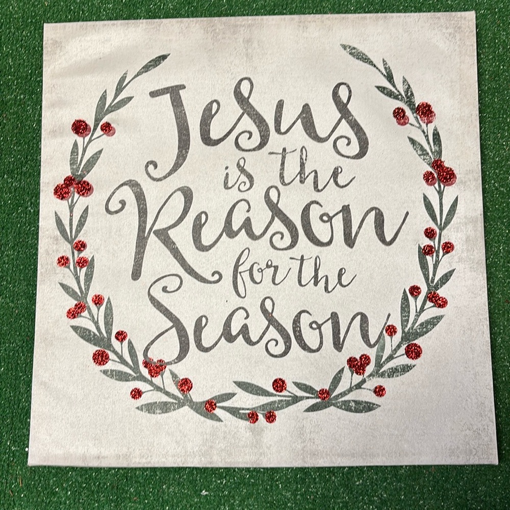 Jesus Quote Christmas Wall art